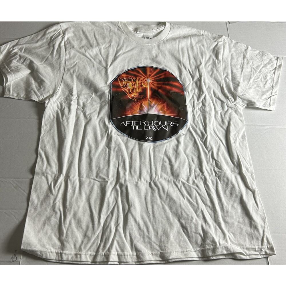 THE WEEKEND After Hours TIL DAWN 2022 Tour t shirt XXL White‎